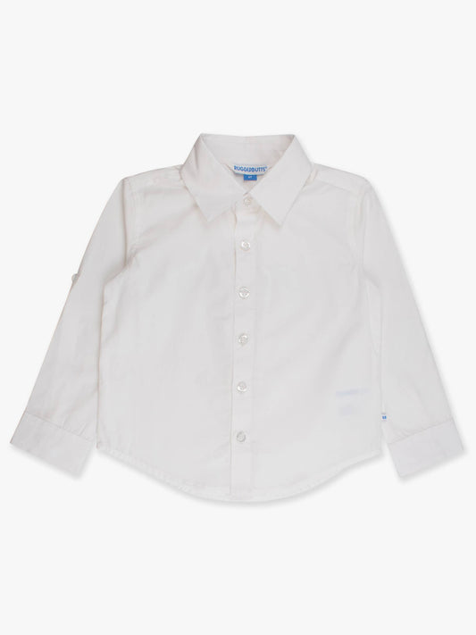 White Long Sleeve Button Down Shirt