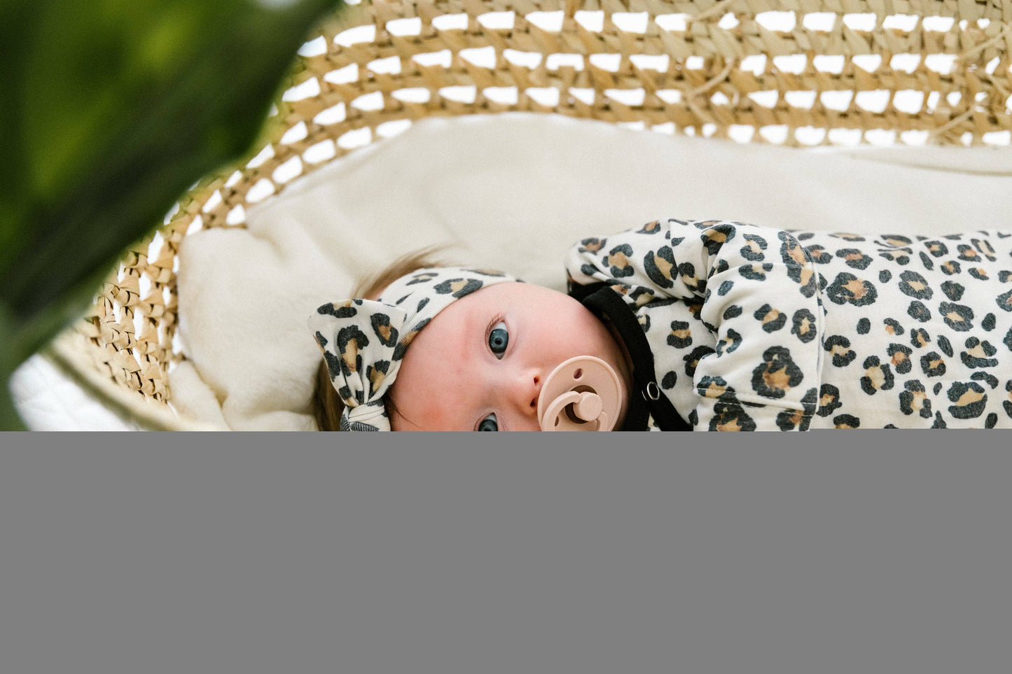 Copper Pearl - Newborn Knotted Gown - Zara