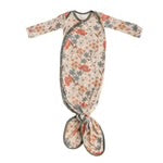 Newborn Knotted Gown - Eden