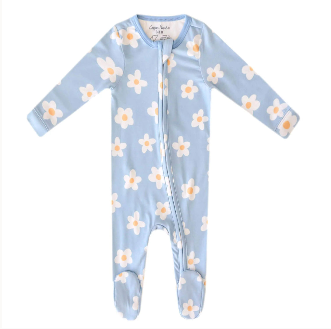 Zip Up Footie Pajama- Della