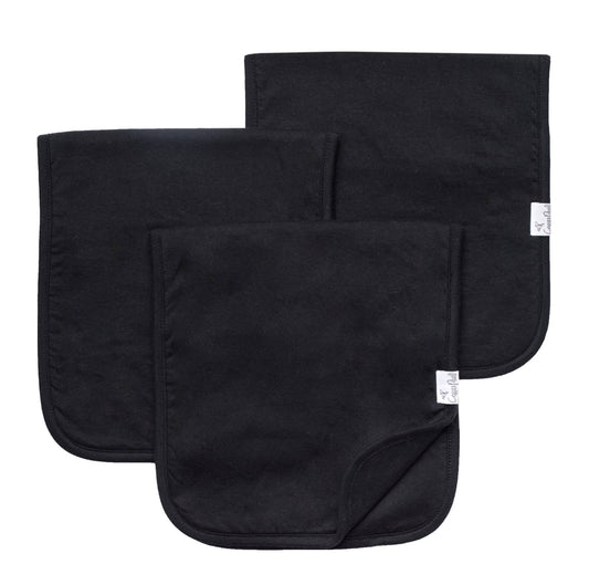 Black Basics Premium Burp Cloths