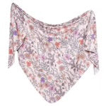 Knit Swaddle Blanket - Flora