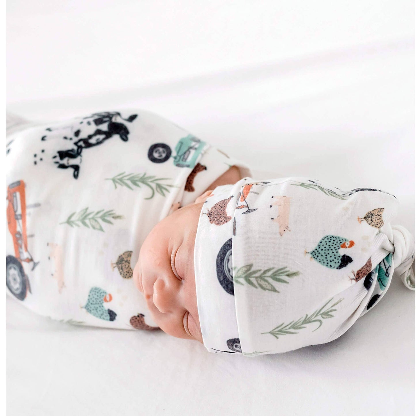 Copper Pearl - Knit Swaddle Blanket - Jo