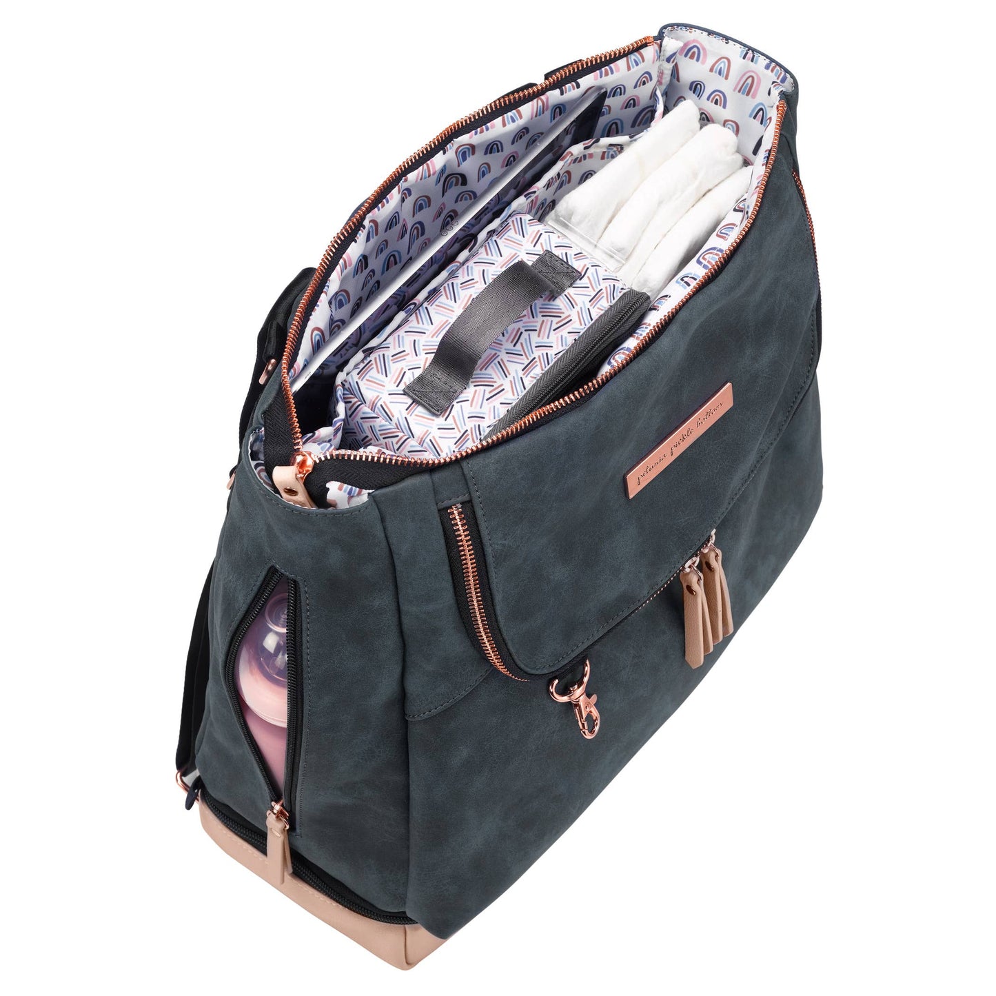 Petunia Pickle Bottom Pivot Backpack Diaper Bag in Indigo