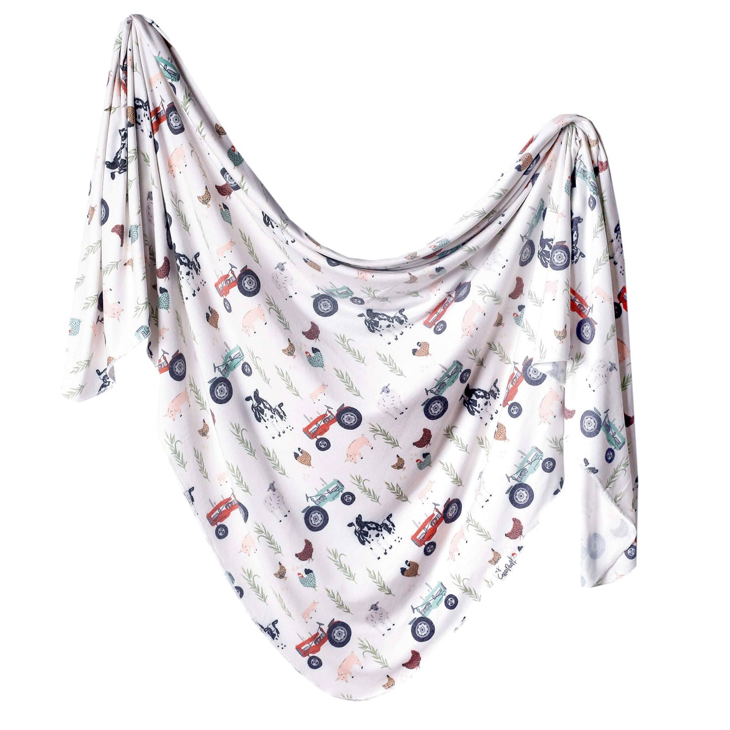 Copper Pearl - Knit Swaddle Blanket - Jo