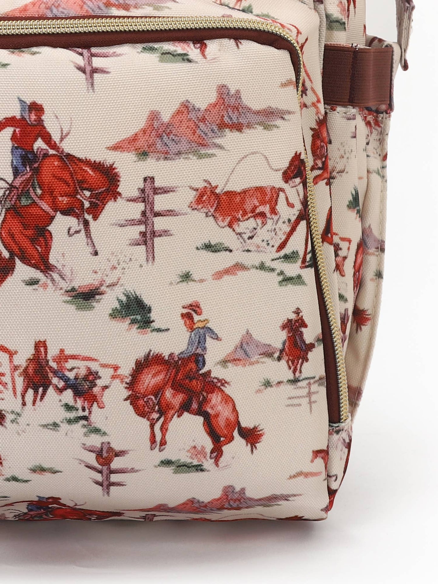 Western Cowboy Hills Versatile Diaper Bag