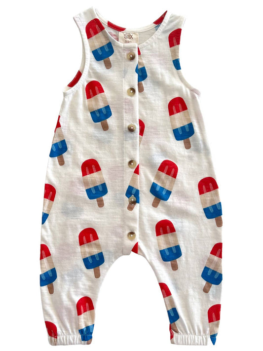 Popsicle / Organic Bay Jumpsuit (Baby - Kids): 12-18M