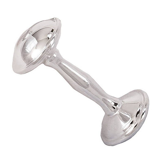 Baby Rattle - Silver