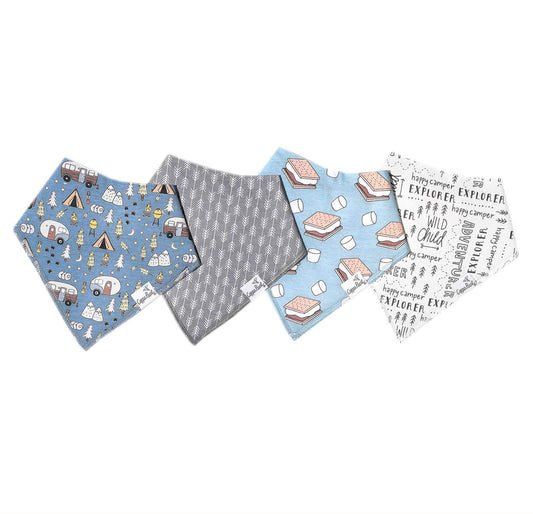 Bridger Bandana Bib Set (4-pack)