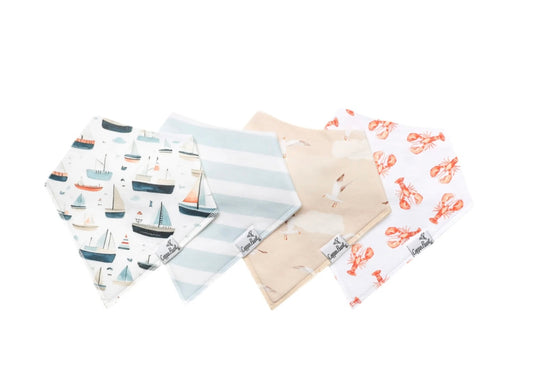 Fischer Bandana Bib Set (4-pack)