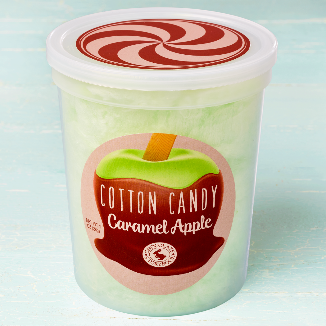 Caramel Apple Cotton Candy