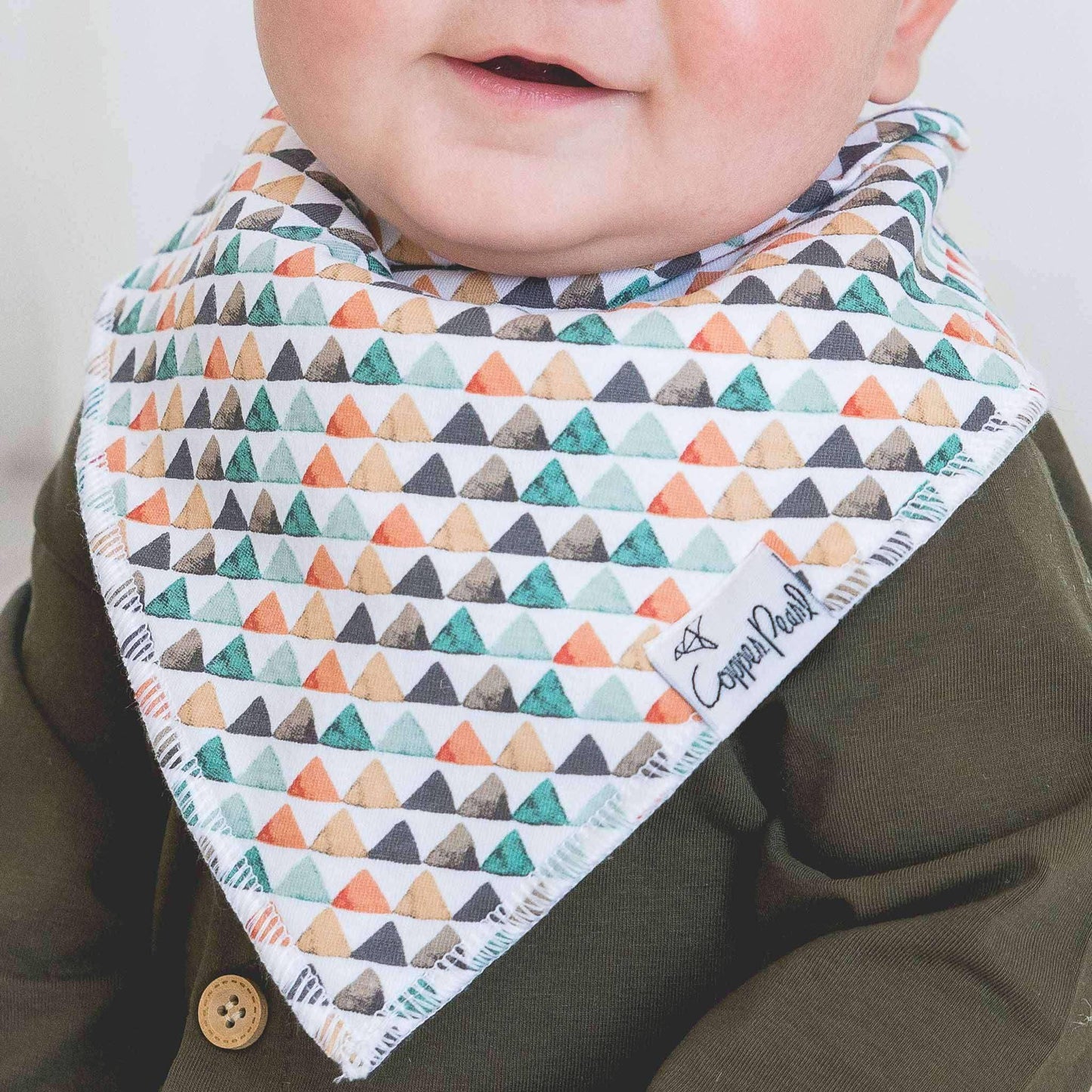 Baby Bandana Bibs - Bison