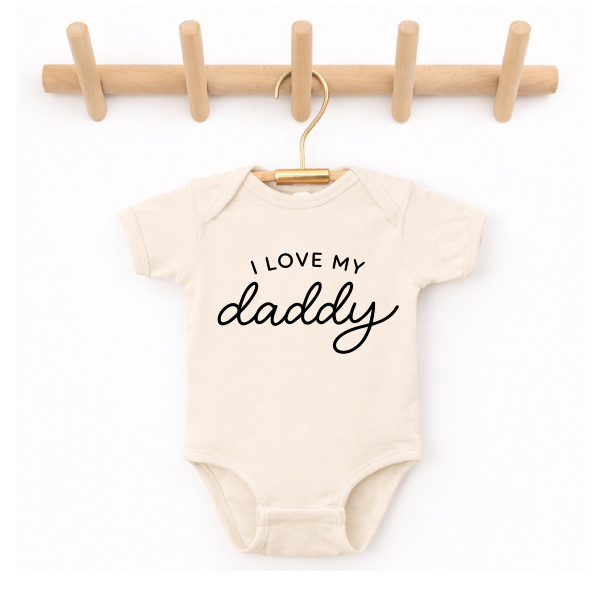 I Love My Daddy Baby Onesie