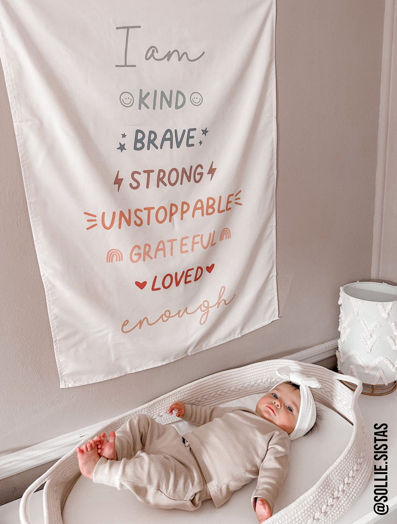 Affirmations Banner Original 36x26"