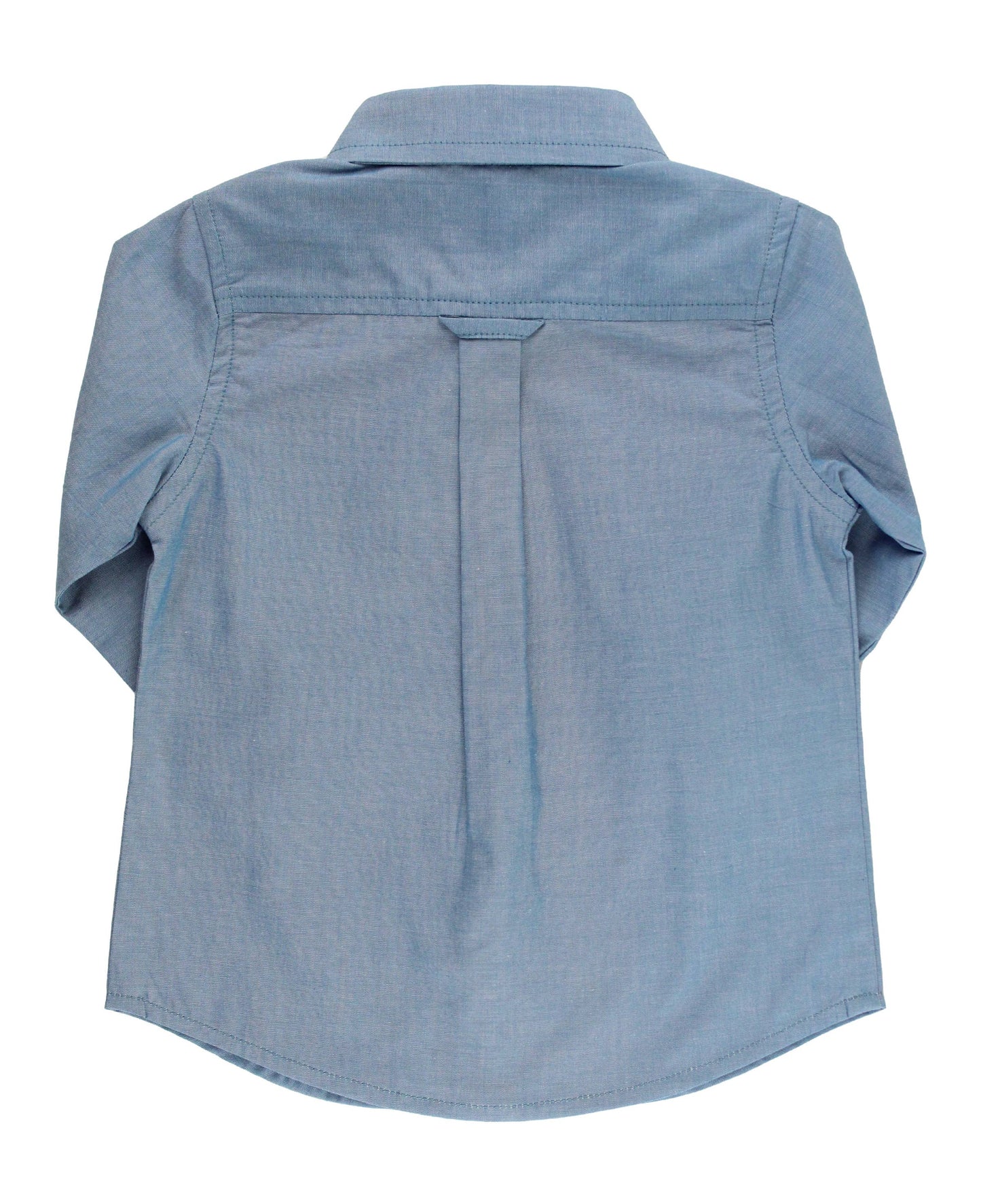 Blue Chambray Button Down Shirt