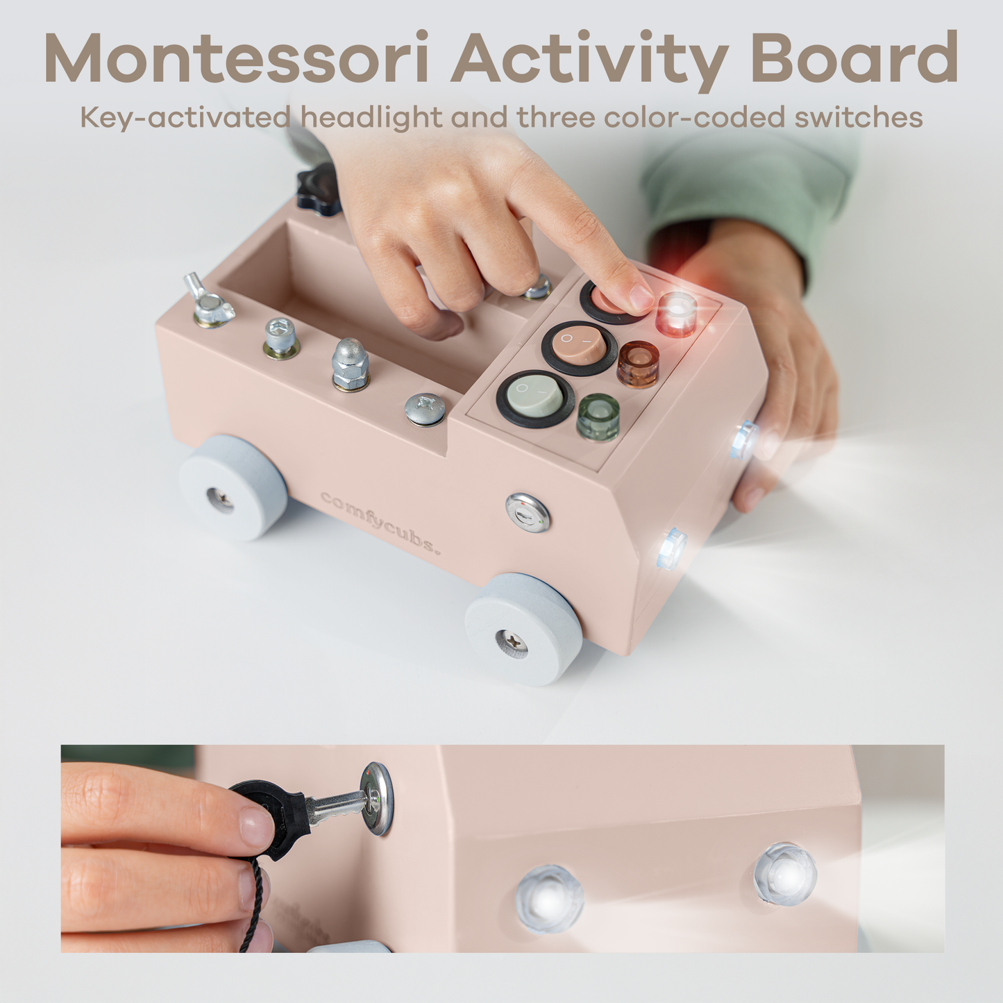 Busy Board Truck Toy Set