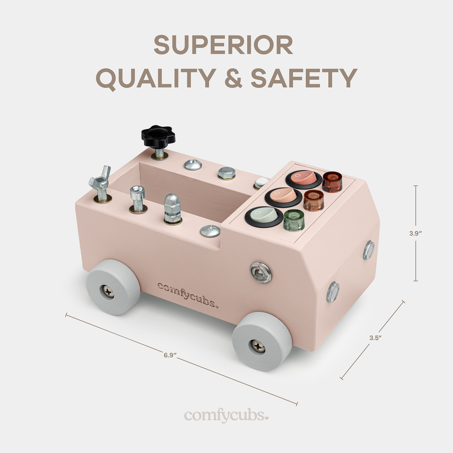 Busy Board Truck Toy Set