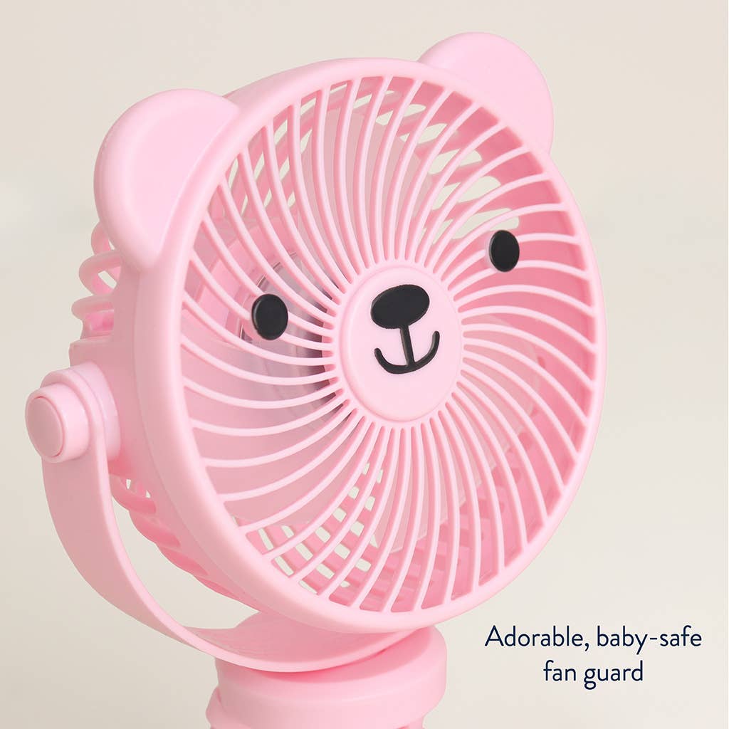 3-Speed Stroller Fan™: Pink