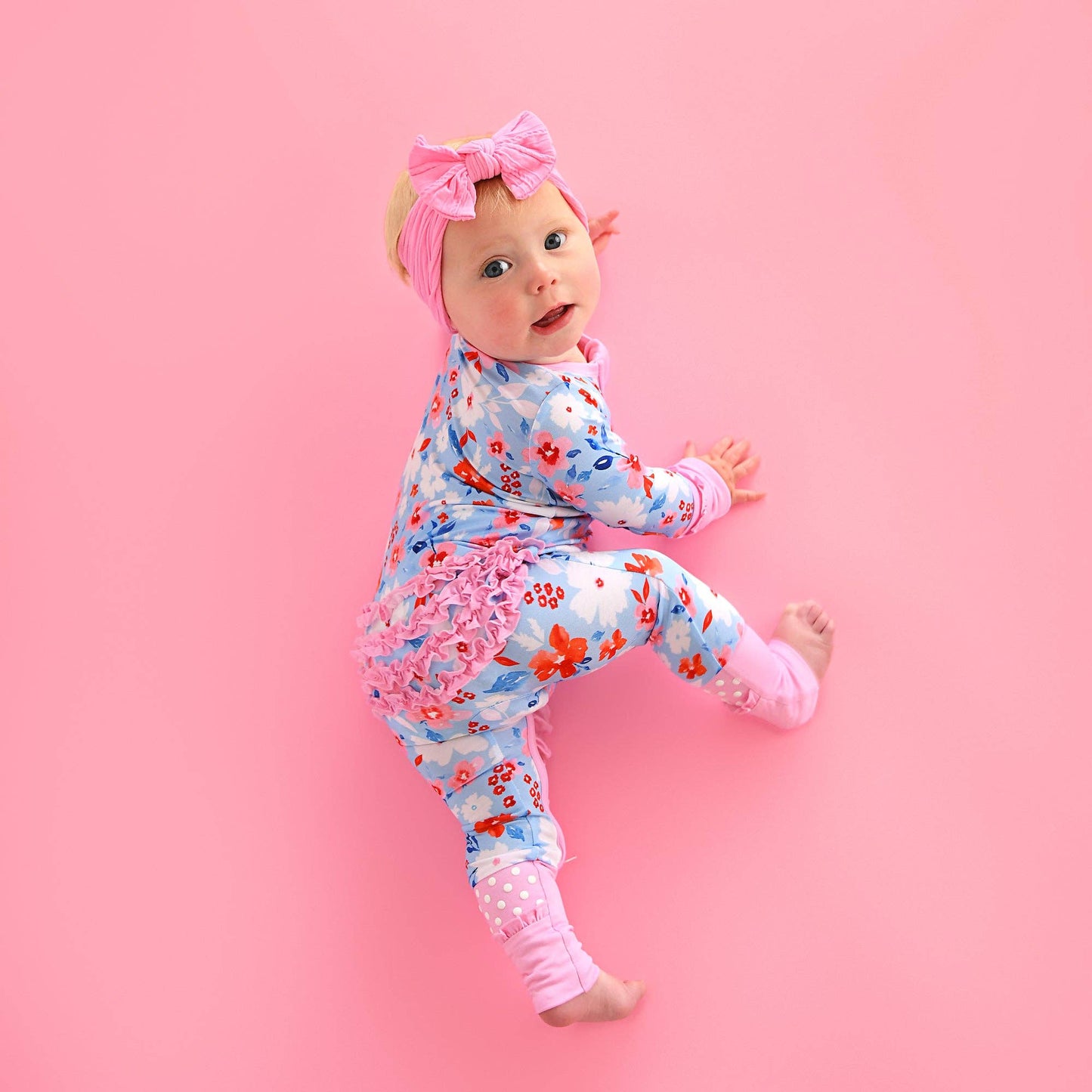 Betsy Ruffle Zip Sleeper
