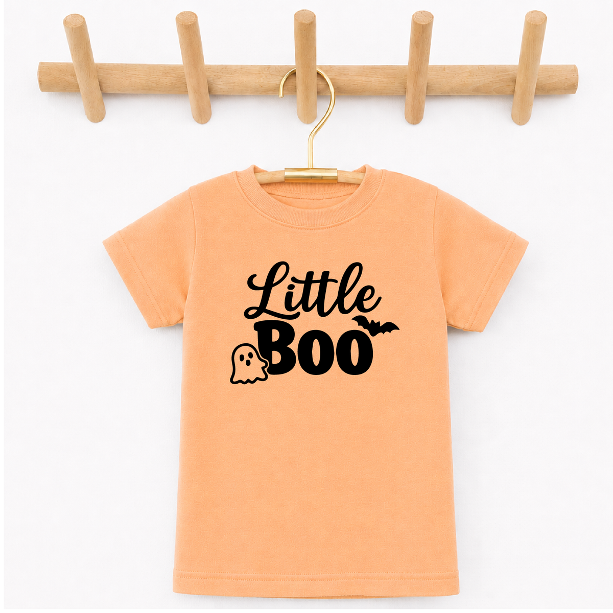 Little Boo Halloween Onesie and Kids T-Shirt
