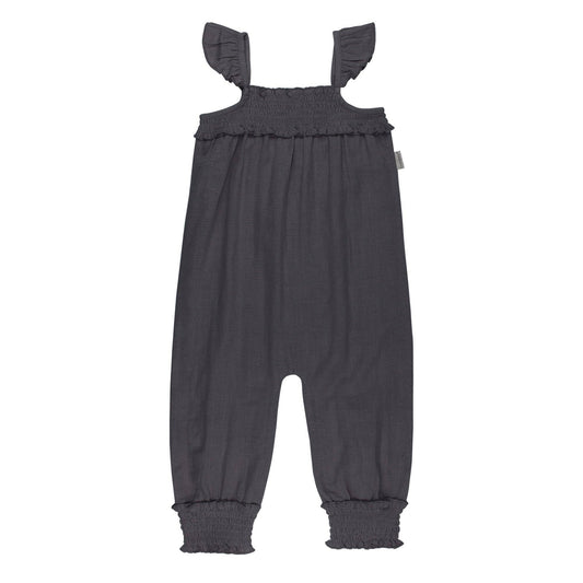 Sleeveless Romper: Chia Seed