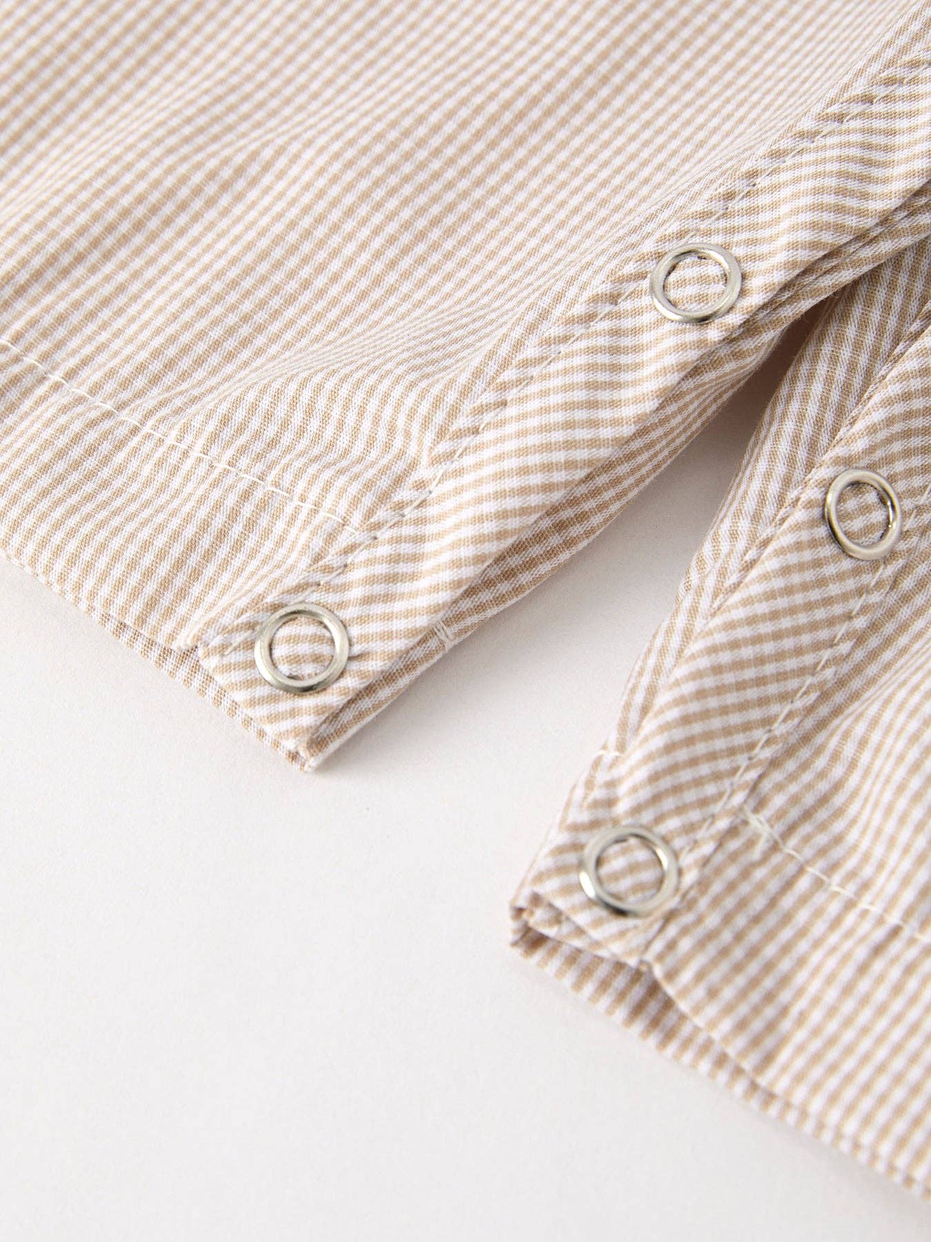 Pumpkin Smock Embroidered Boys Romper