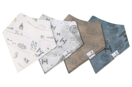 Tatooine Bandana Bib Set (4-pack)
