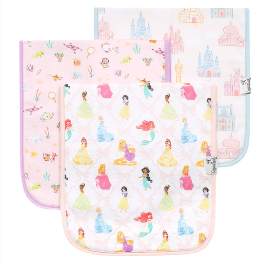 Disney Princesses Premium Burp Cloths