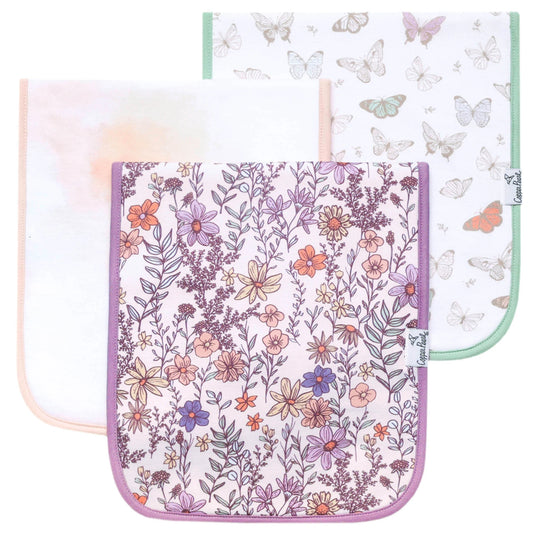 Flora Premium Burp Cloths