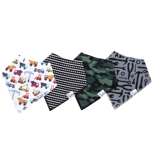Diesel Bandana Bib Set (4-pack)