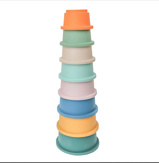 Stacking Bath Cups: Oceana
