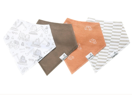 Gage Bandana Bib Set (4-pack)