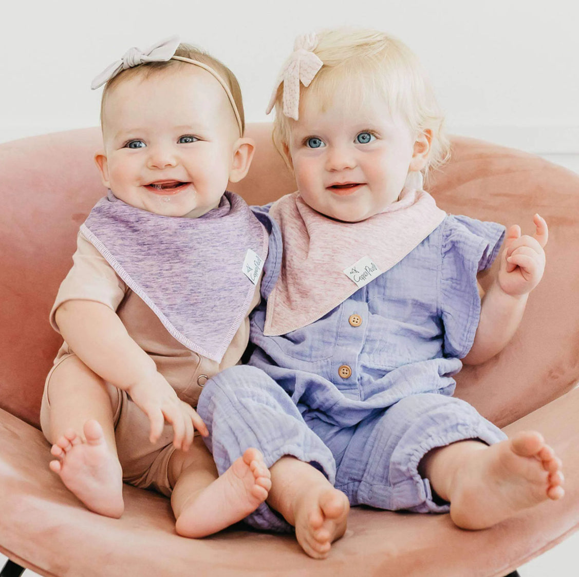 Lacie Bandana Bib Set (4-pack)