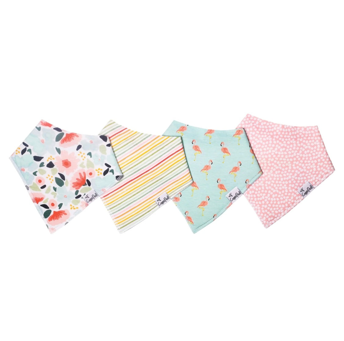 Leilani Bandana Bib Set (4-pack)