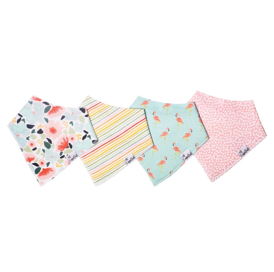 Leilani Bandana Bib Set (4-pack)