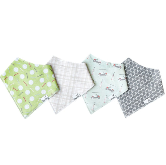 Bogey Bandana Bib Set (4-pack)