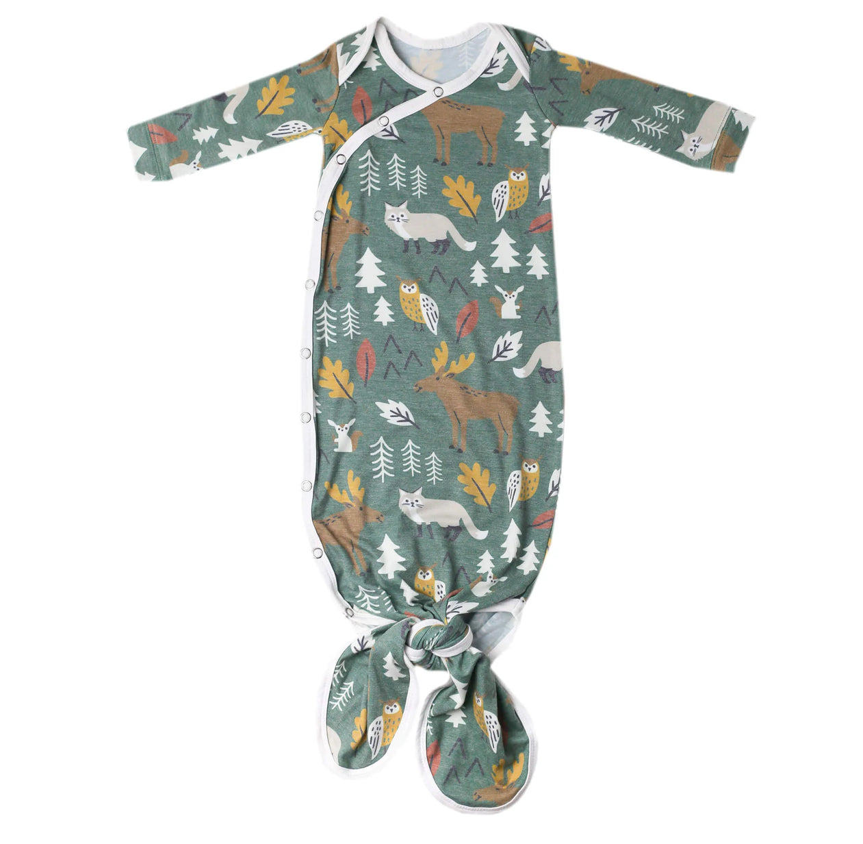 Newborn Knotted Gown - Atwood