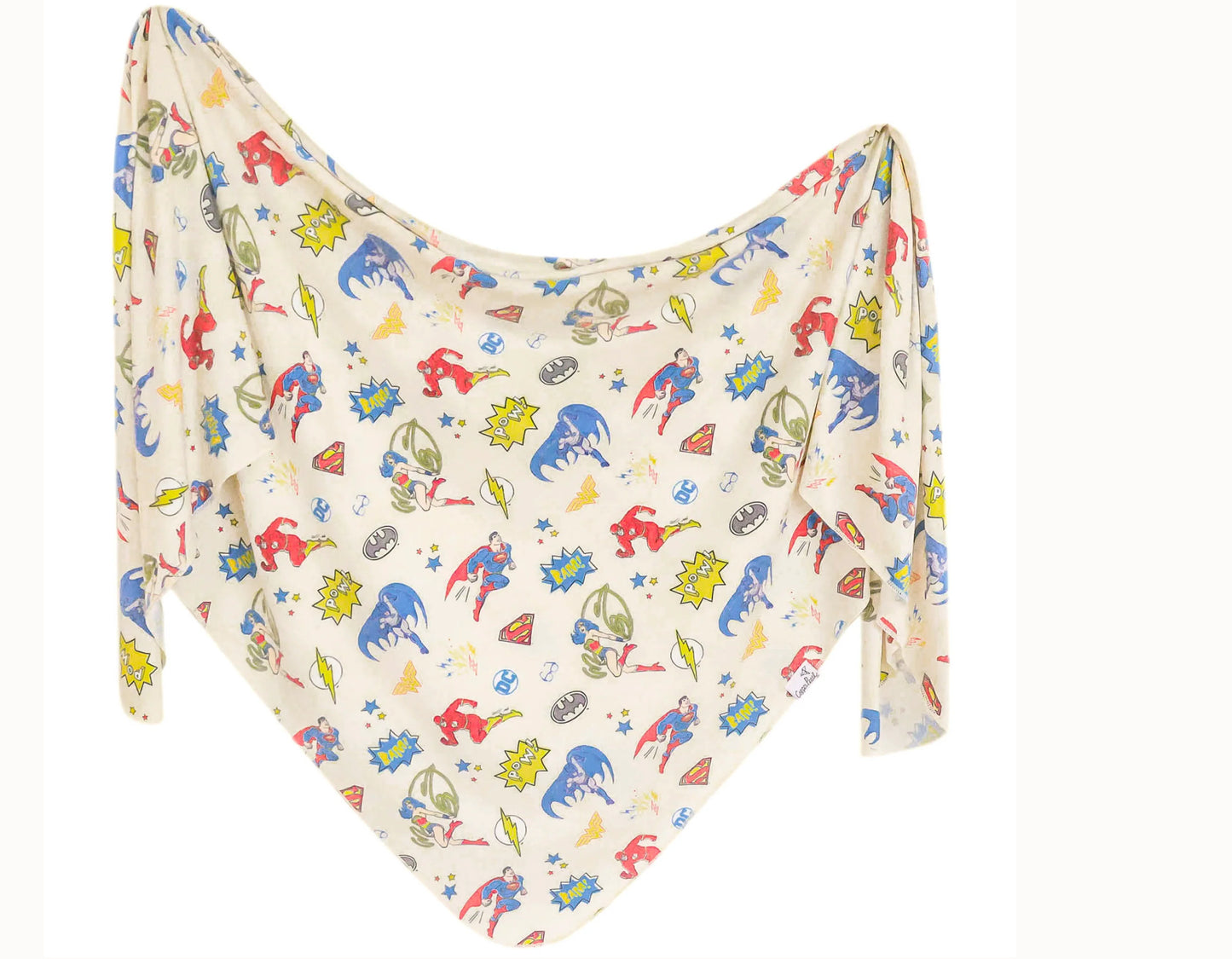 Justice League Swaddle Blanket