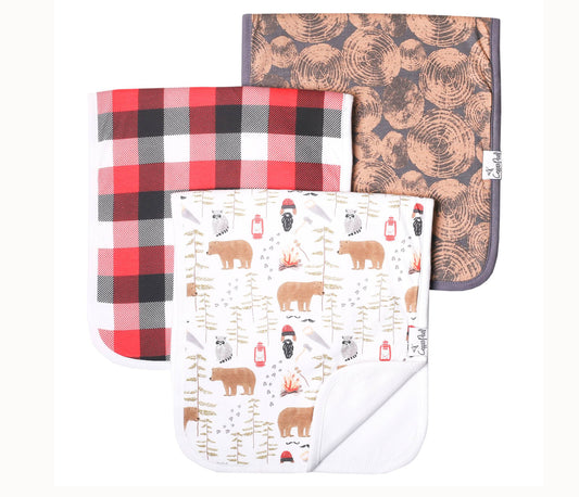 Lumberjack Premium Burp Clothes