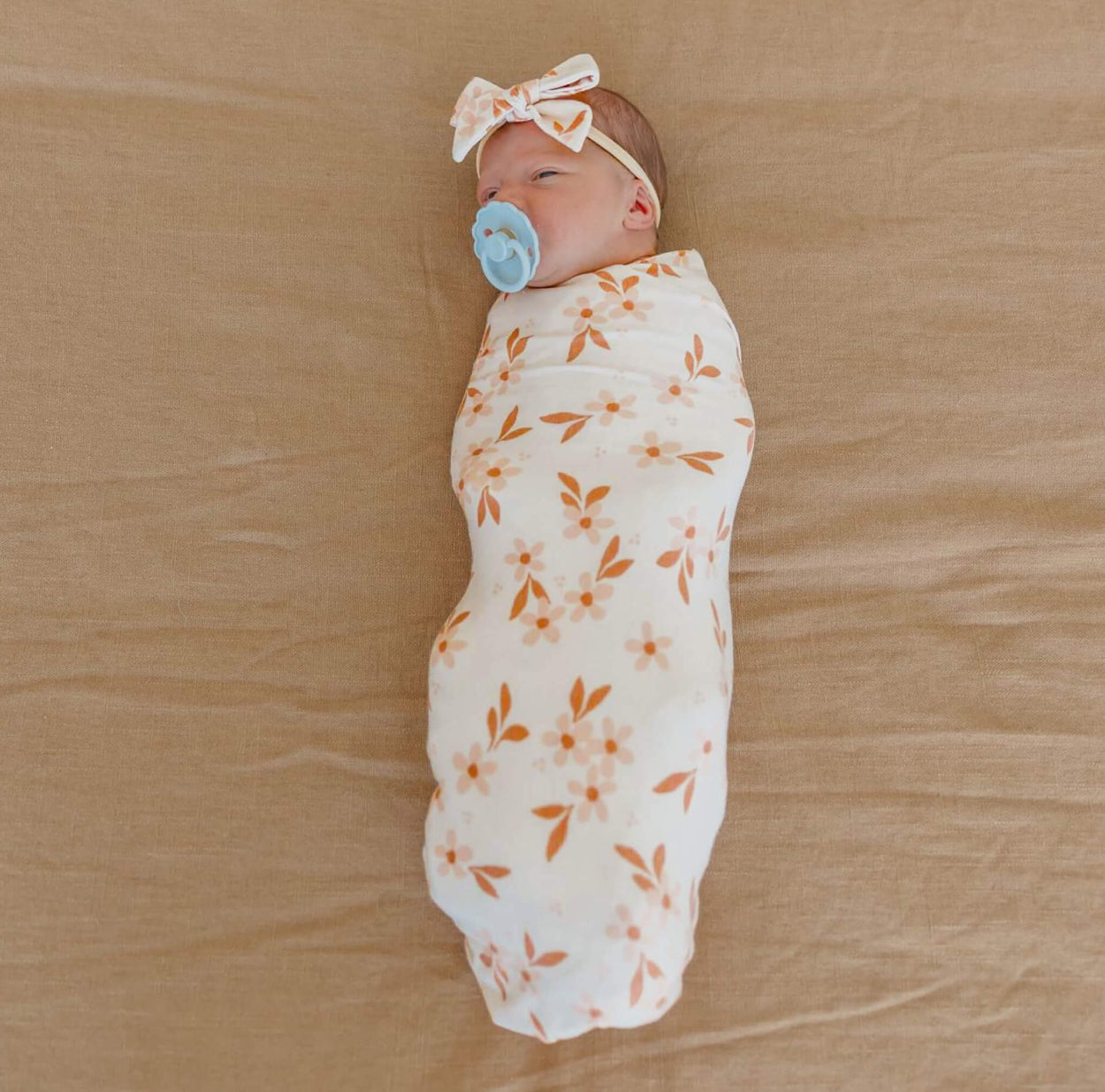 Knit Swaddle Blanket - Rue