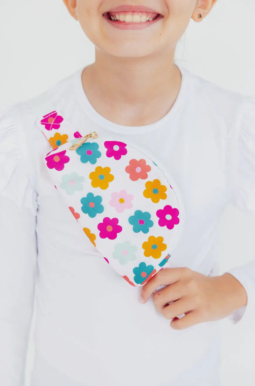 Retro Floral Belt Bag