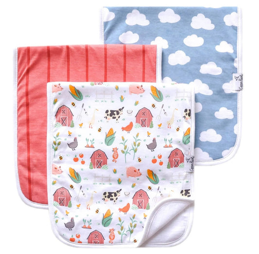 Farmstead Premium Burp Cloths
