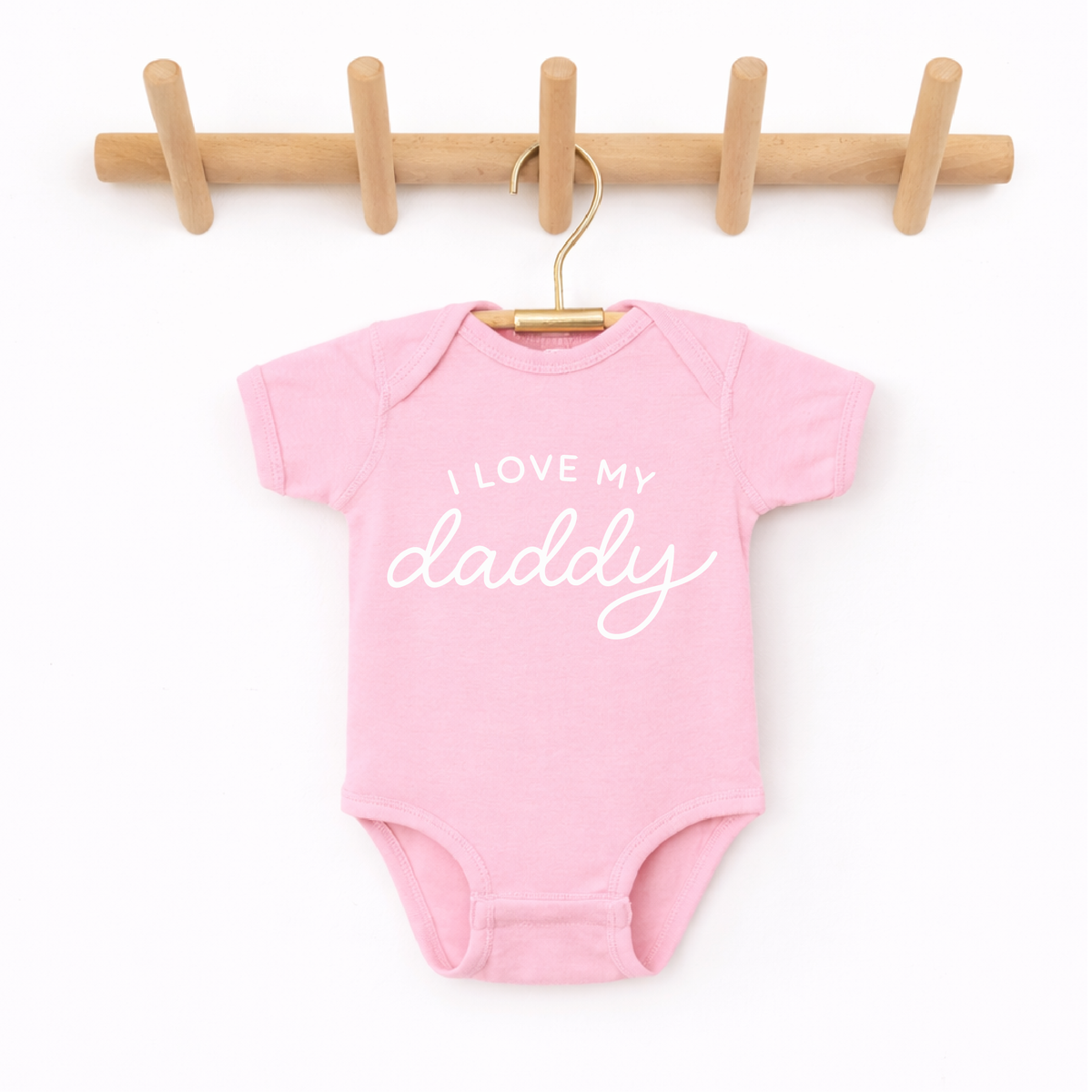 I Love My Daddy Baby Onesie