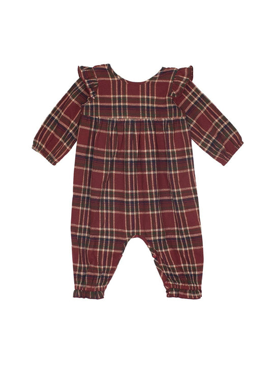 Grace Romper: Red