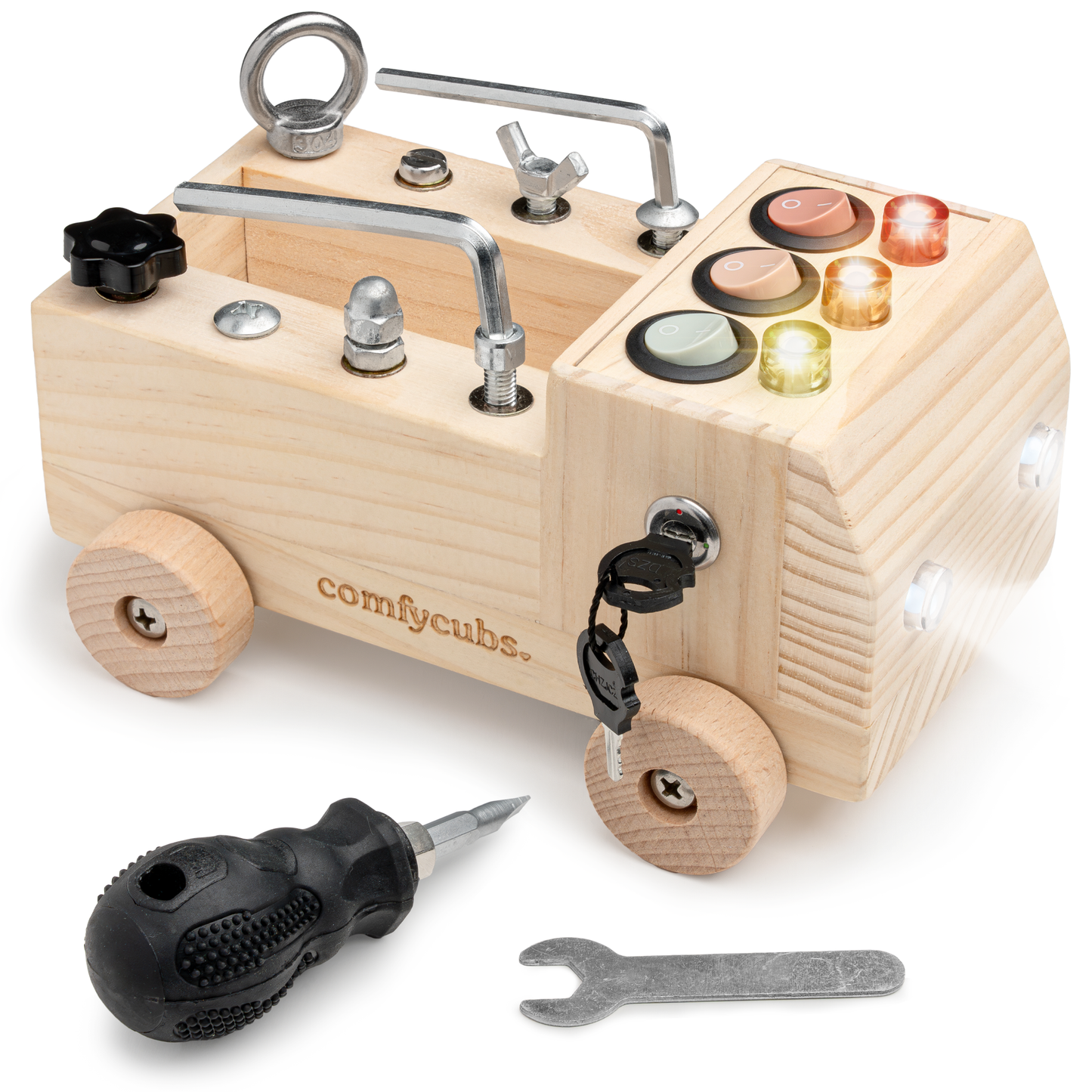 Busy Board Truck Toy Set