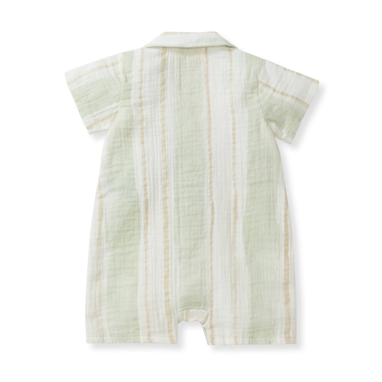 Pacific Stripe Baby Boy Romper