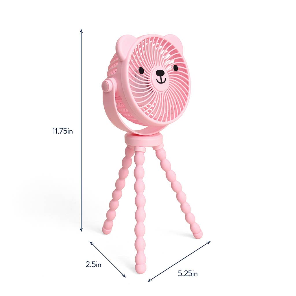 3-Speed Stroller Fan™: Pink