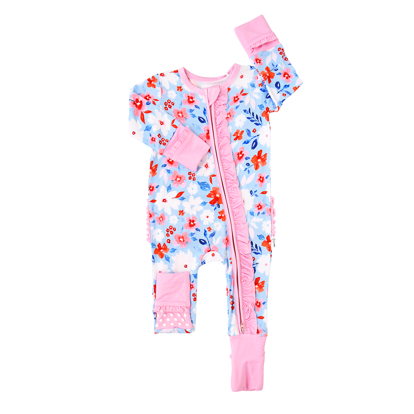 Betsy Ruffle Zip Sleeper