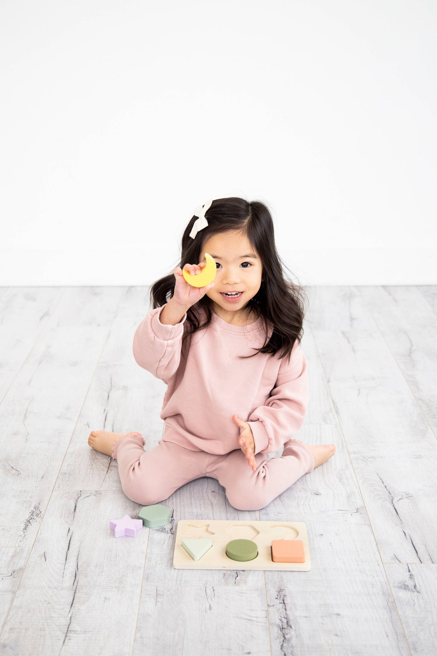 Wooden Shapes Puzzle, Learning Toy
