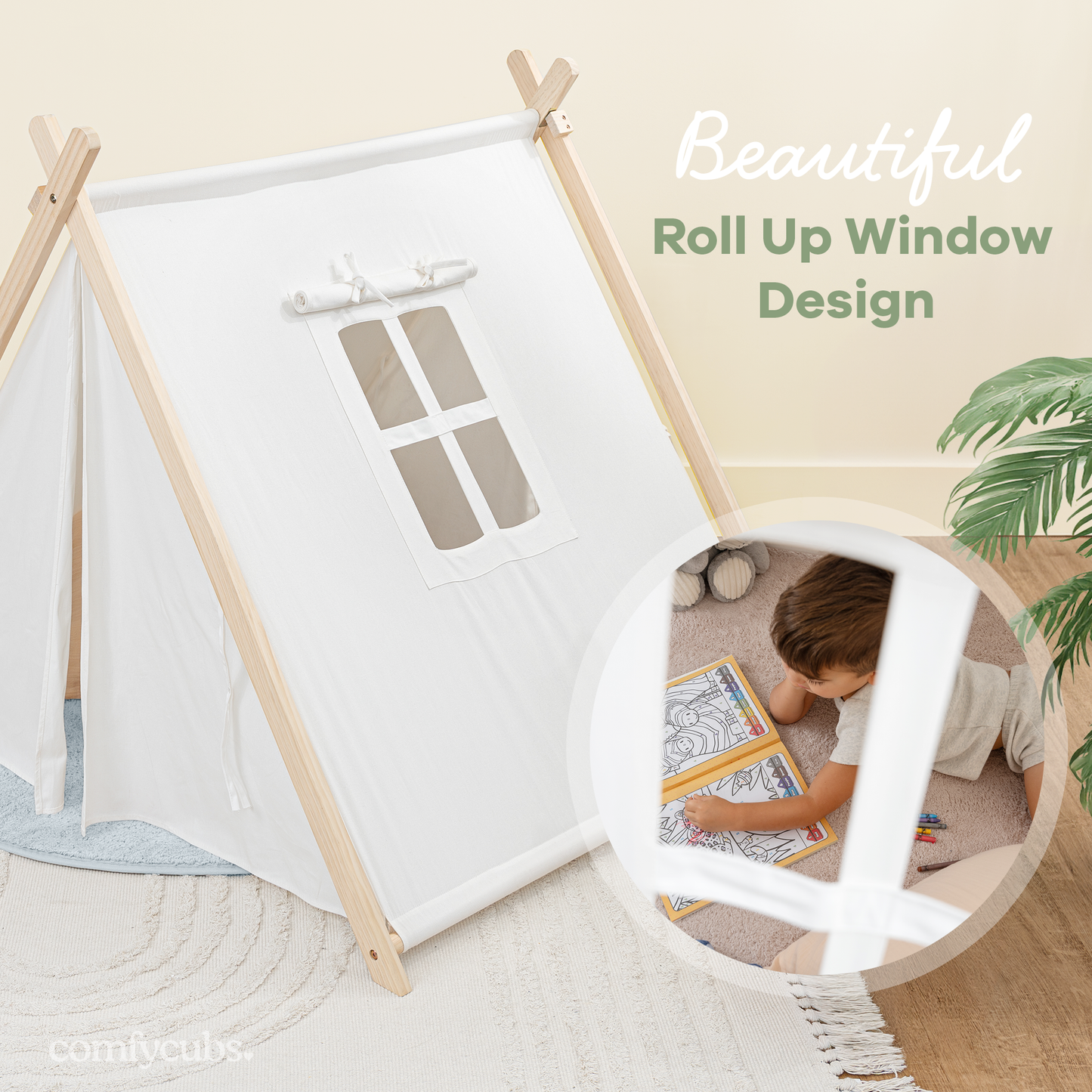 Indoor Canvas Play Tent